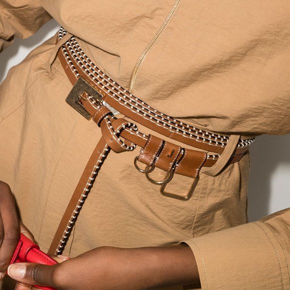 Jacquemus La Ceinture Moisson Wrap-Around Triple Belt - Picture 1 of 10
